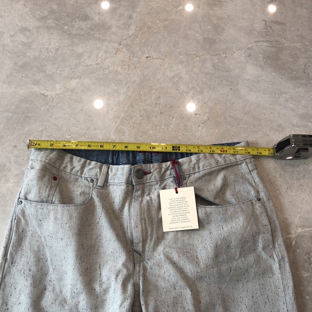 🆕🏷️ Men’s Robert Graham Oatman Woven Denim Tailored-Fit Jeans - Size Waist 38 - Picture 9 of 10